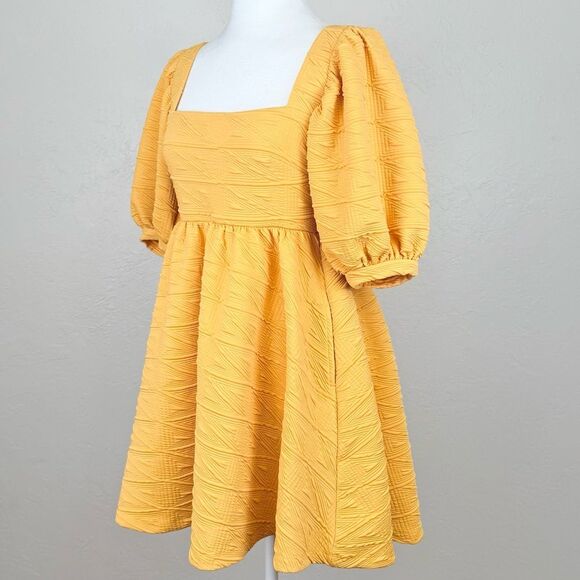 Free People Violet Mini Dress in Carrot Ginger Size XS - Picture 4 of 14
